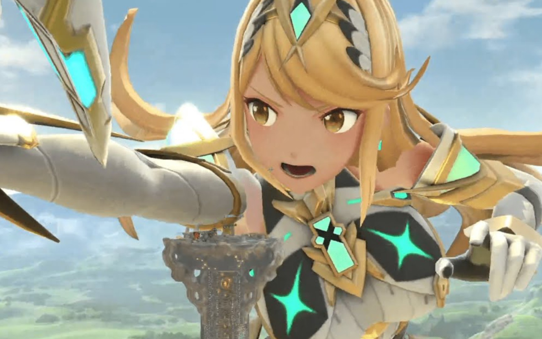 【大乱斗】把光&焰的模型放大100倍后