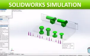 下载视频: SOLIDWORKS Simulation - 螺栓连接