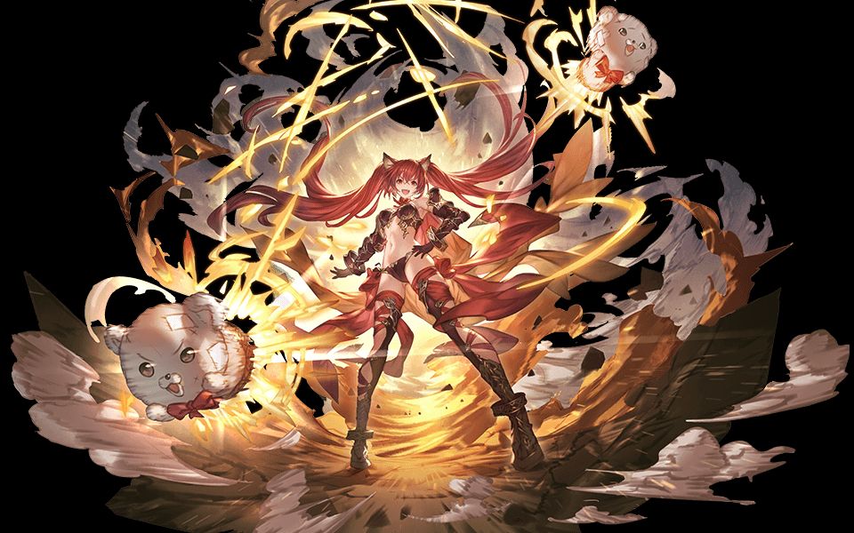 【gbf】狗妹终突木桩摆拍