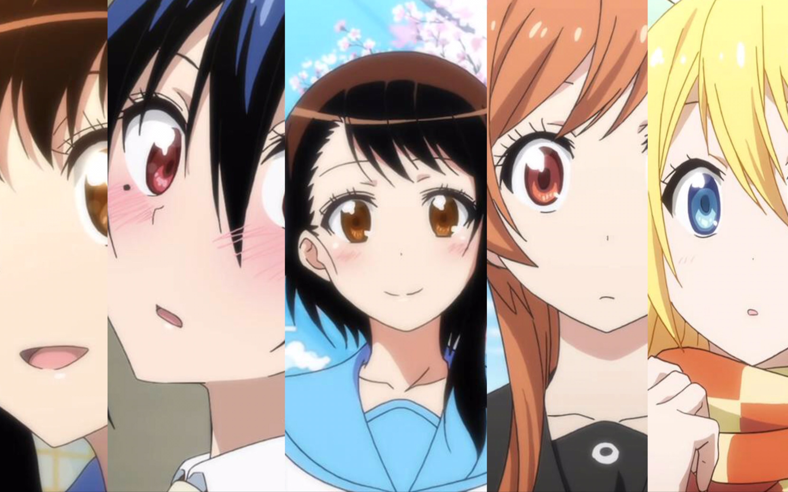 用五等分的方式打开伪恋