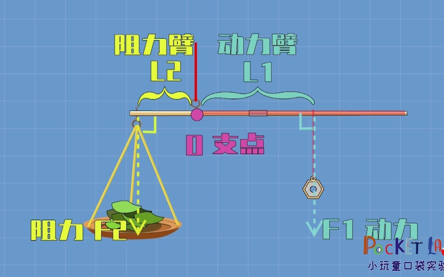 杆秤实验原理(动画版)哔哩哔哩bilibili