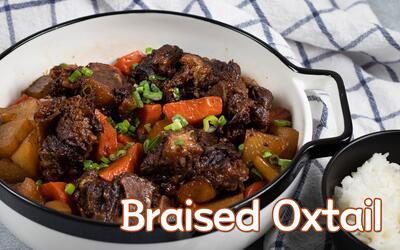 【songlings kitchen】braised oxtail with carrot and daikon