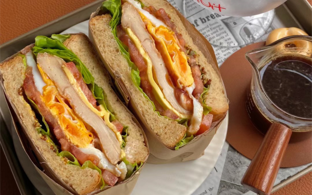 鸡排三明治原来这么简单!