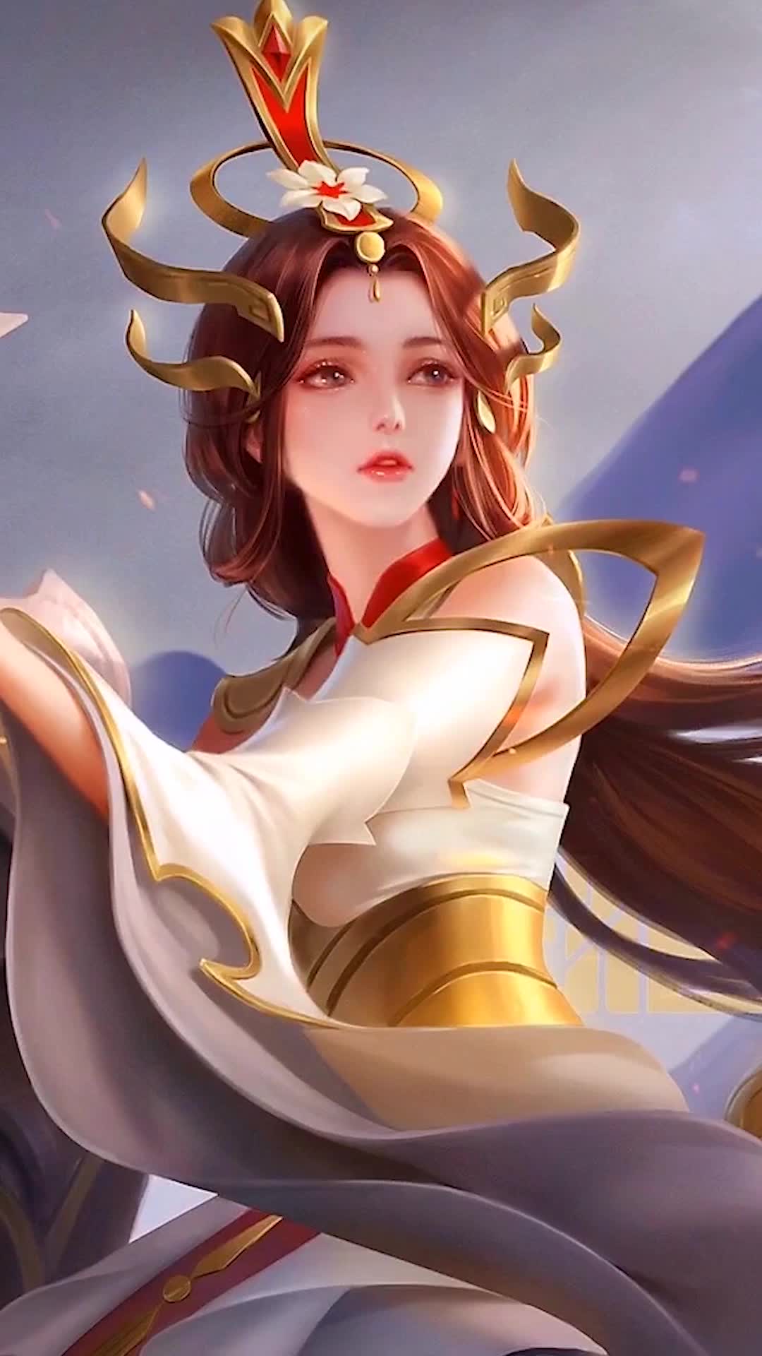 王者荣耀干将莫邪fmvp皮肤的老婆太美了是不是跟她很像呢