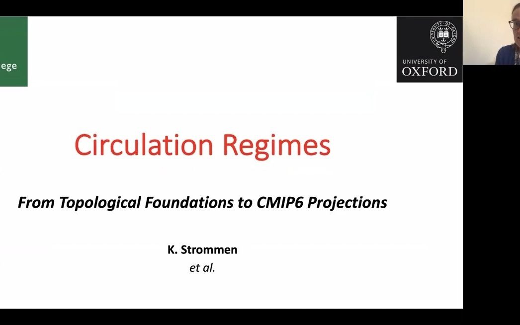 Atmospheric Circulation Regimes: From Topological Foundations to Climate Model哔哩哔哩bilibili