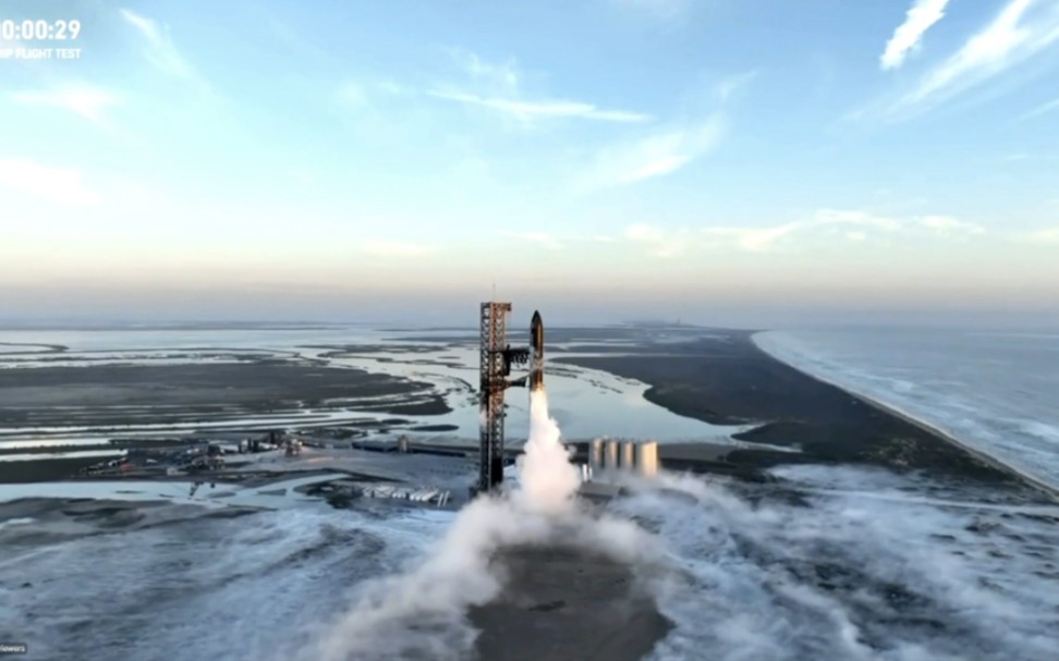 星舰第二次发射成功