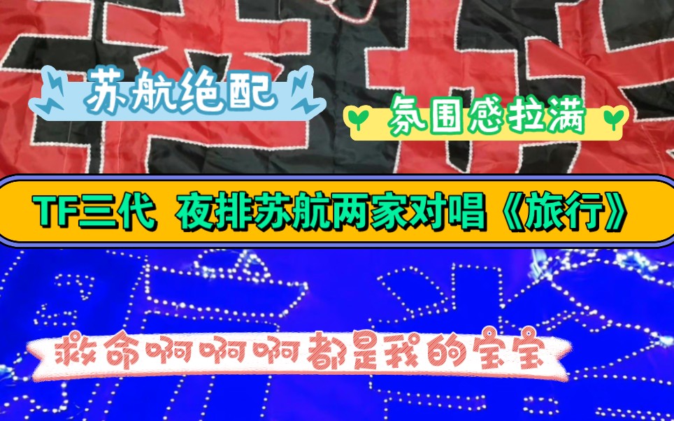 【夜排之夜苏航两家对唱〔旅行〕】啊啊啊苏航粉丝这个线下氛围,我好爱哔哩哔哩bilibili