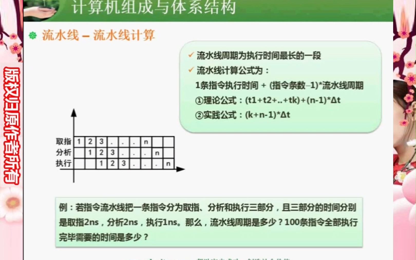 [图]10. 2.09  流水线周期及流水线执行时间计算