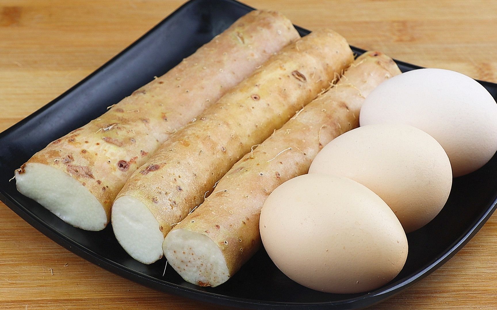 山药加3个鸡蛋,过完年我家10顿有9顿这样吃,开胃助消化,太香了