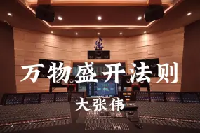 Download Video: 在百万豪装录音棚大声听 大张伟《万物盛开法则》【Hi-res】