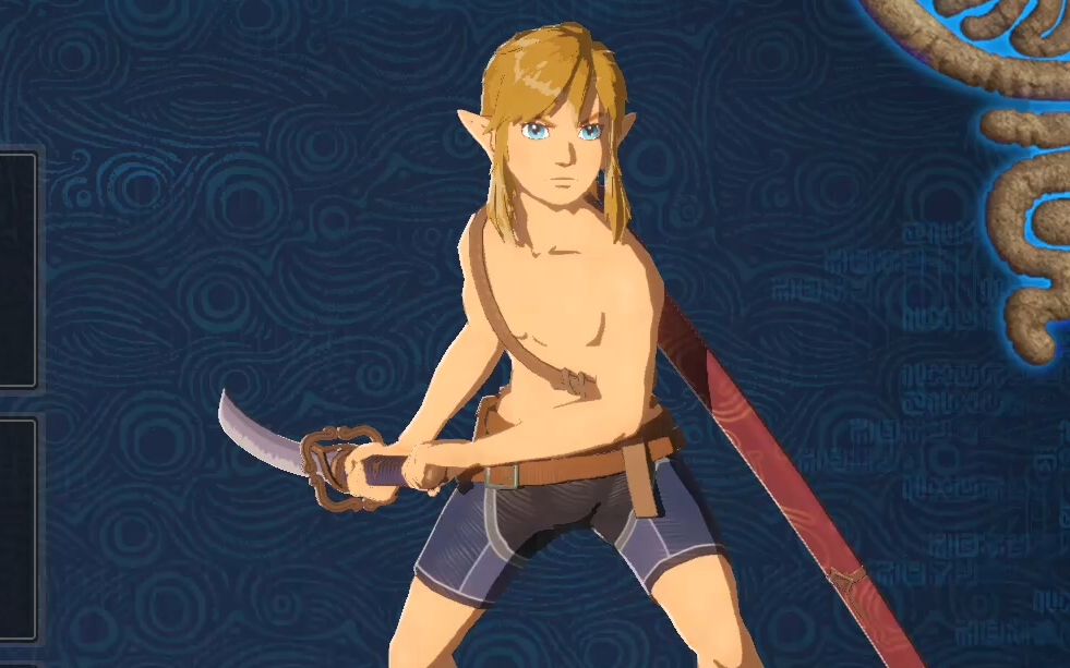 双手剑裸林克才是真的爽!旋转!