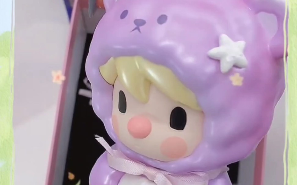 小甜豆sweetbean小熊大号盲盒开箱