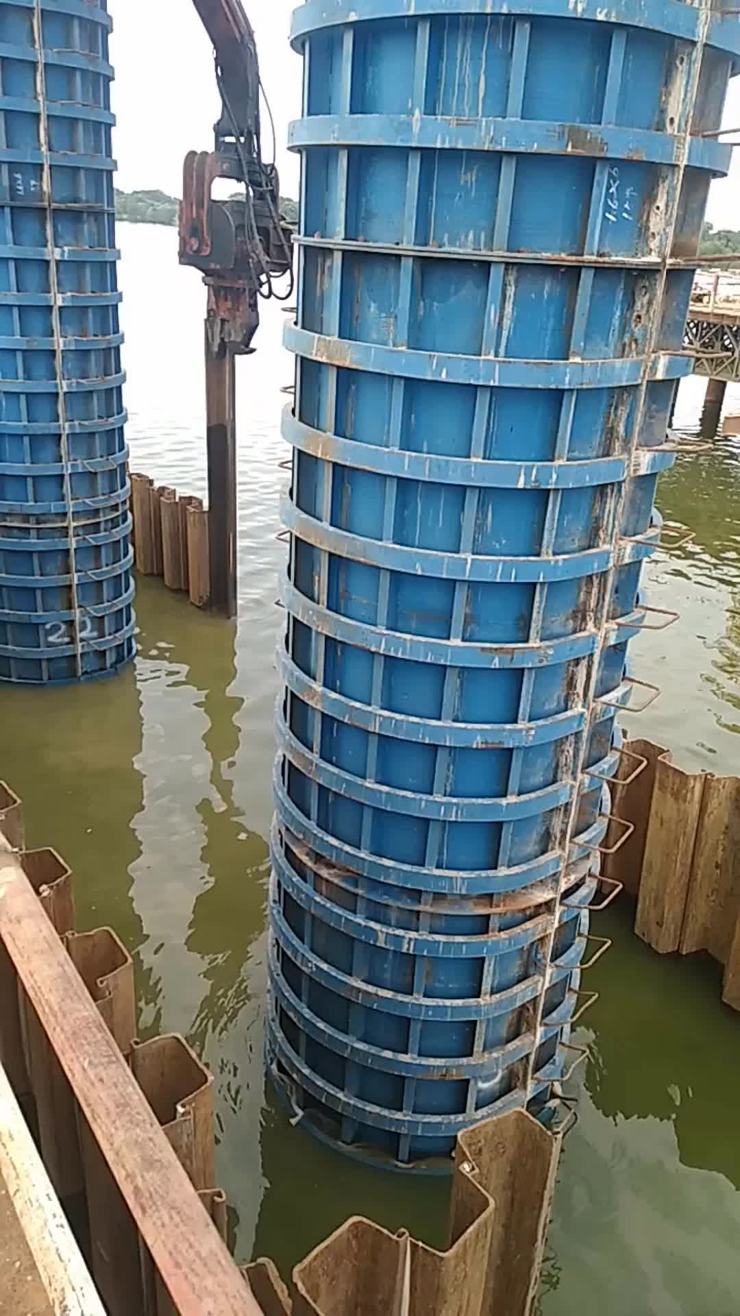 振动式打入止水钢板桩