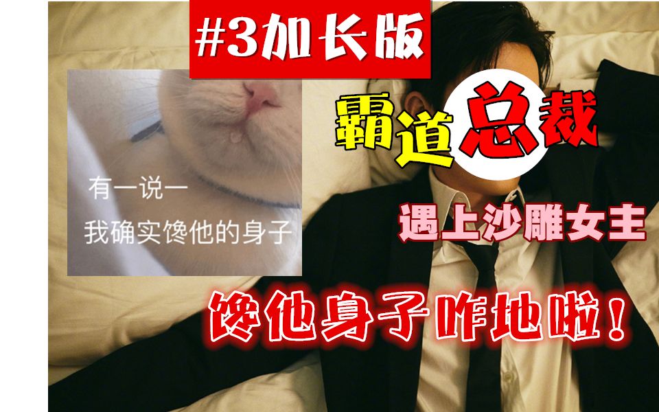 【#3加长版】虎狼之词警告!灵魂绘画+沙雕配音+表情包 当霸道总裁文里出现沙雕女主是怎样的情景?哔哩哔哩bilibili