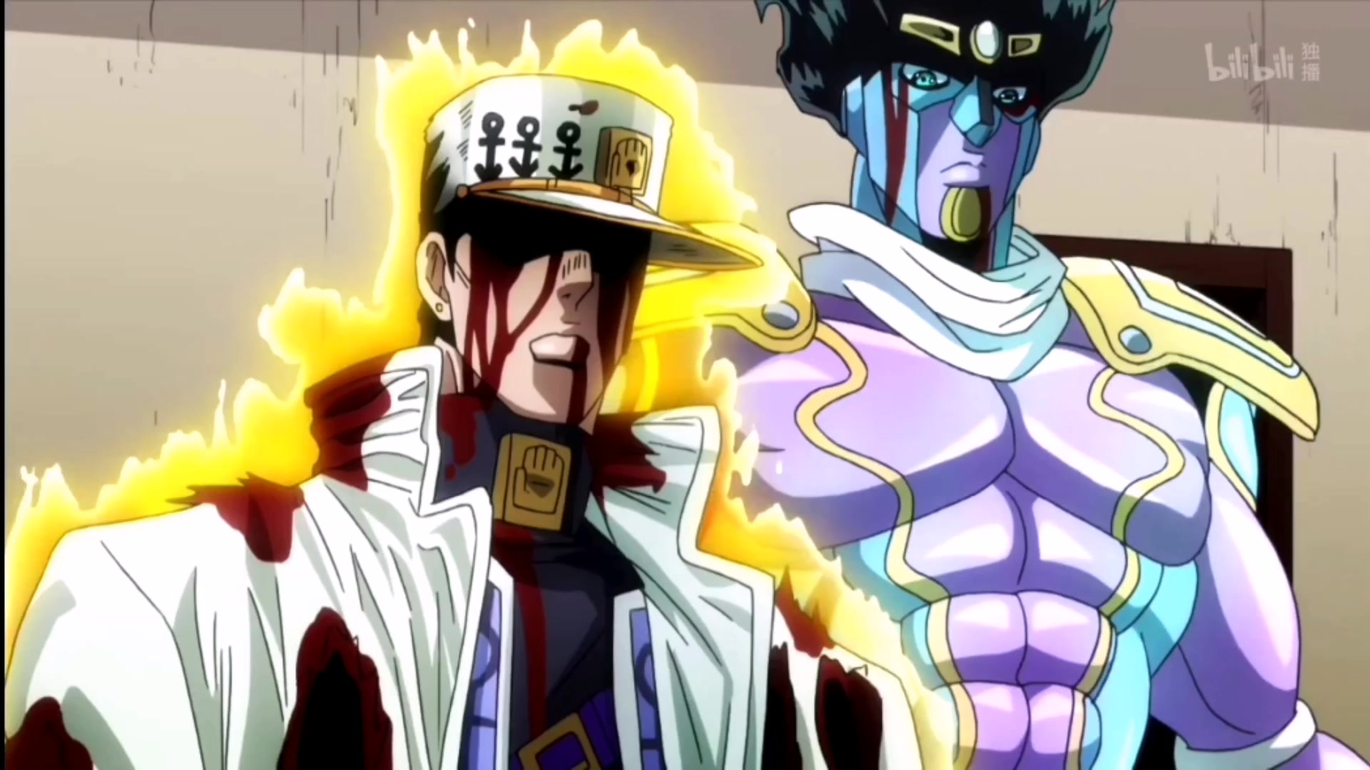 【jojo】当替身使者和承太郎开玩笑会是什么后果_哔哩哔哩_bilibili