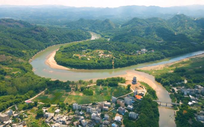 广西北流河村图片图片