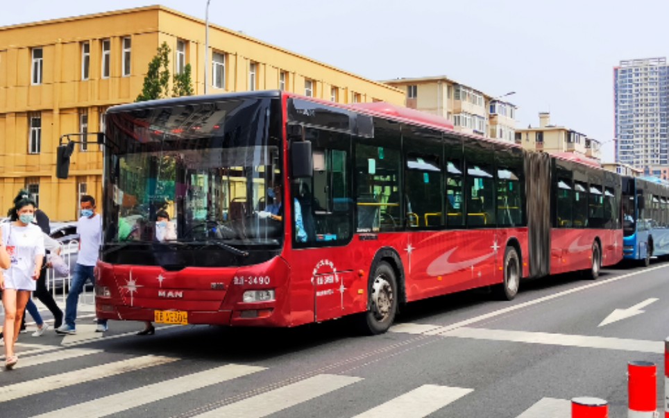 「19-pov-26」{man下线倒计时}【大连公交】brt快速公交(张前北路→兴