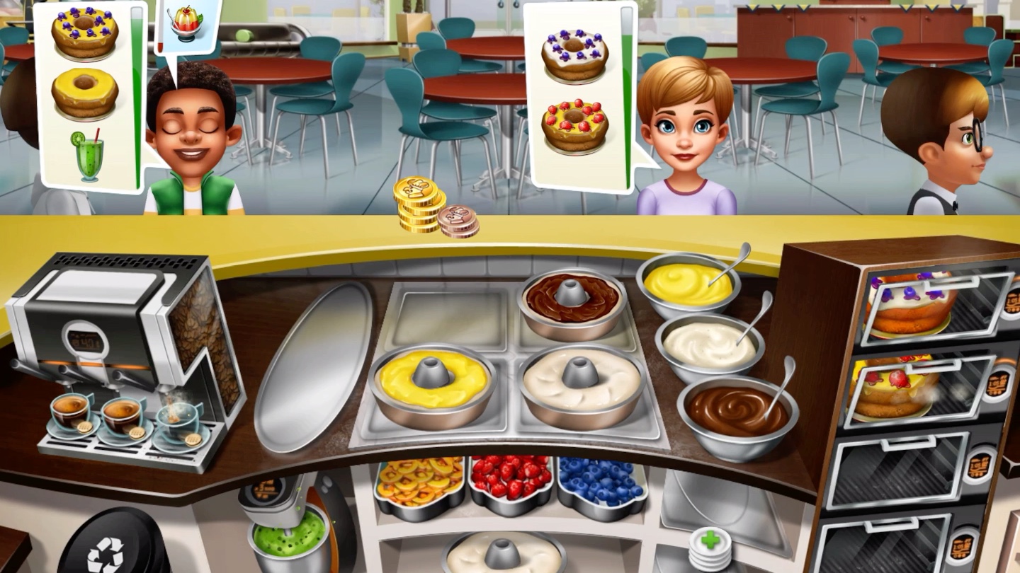 烹饪发烧友cooking fever(自己玩不氪金_手机游戏热门视频