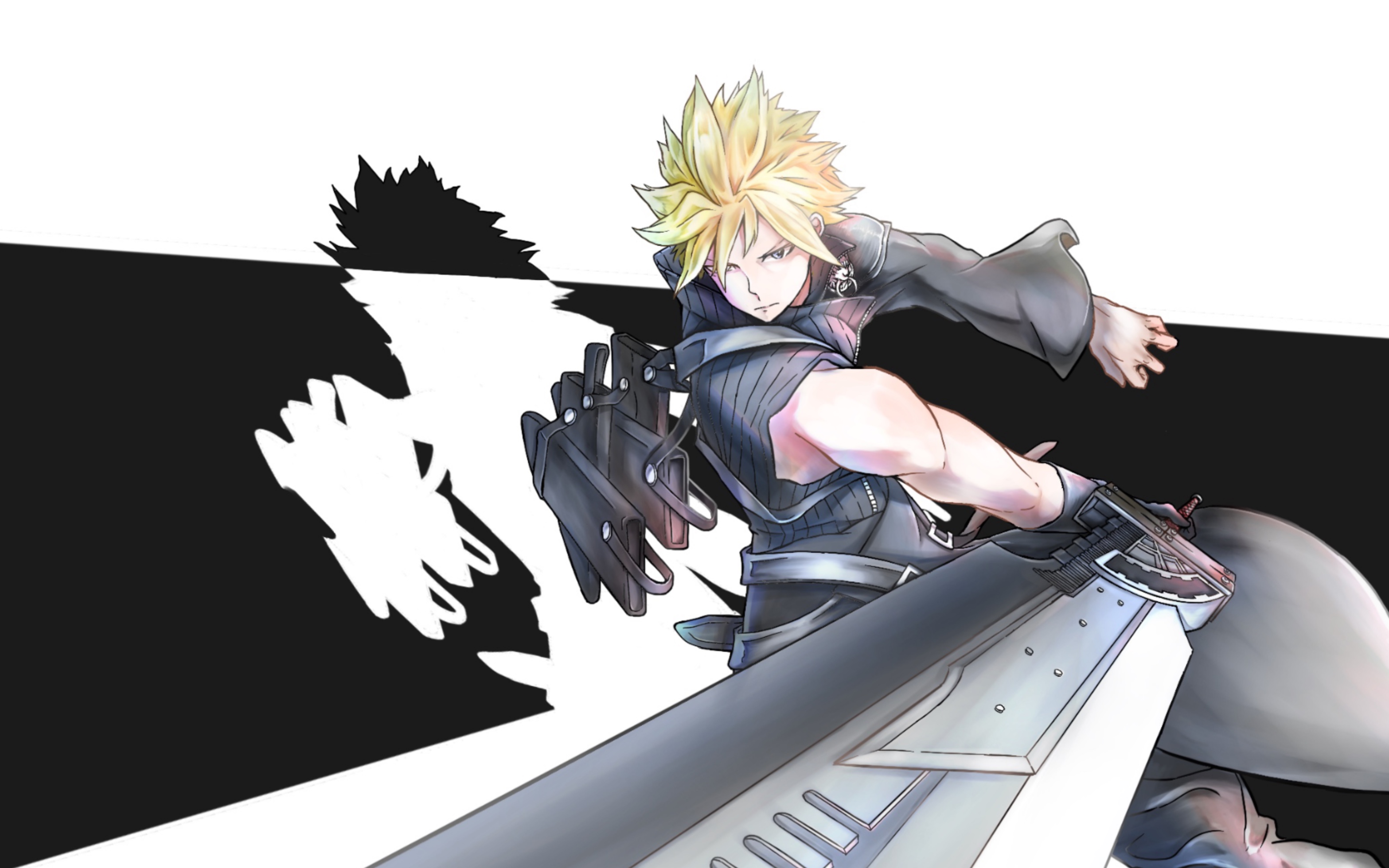 最终幻想7 克劳德 同人【procreate绘画】