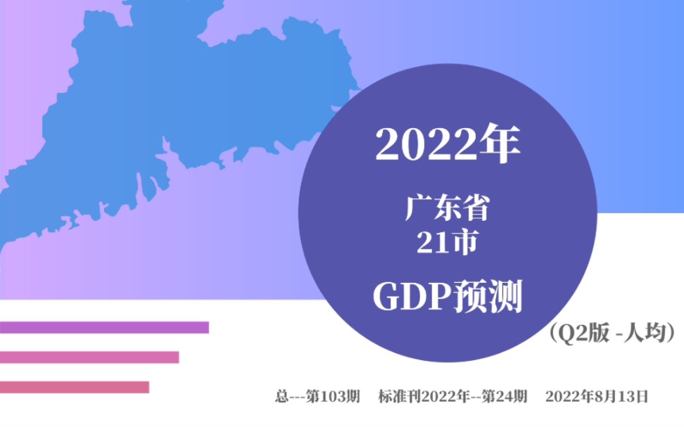 富可敌国的省人均如何呢?——2022广东21市人均gdp预测q2版(个人预测,仅供娱乐)哔哩哔哩bilibili