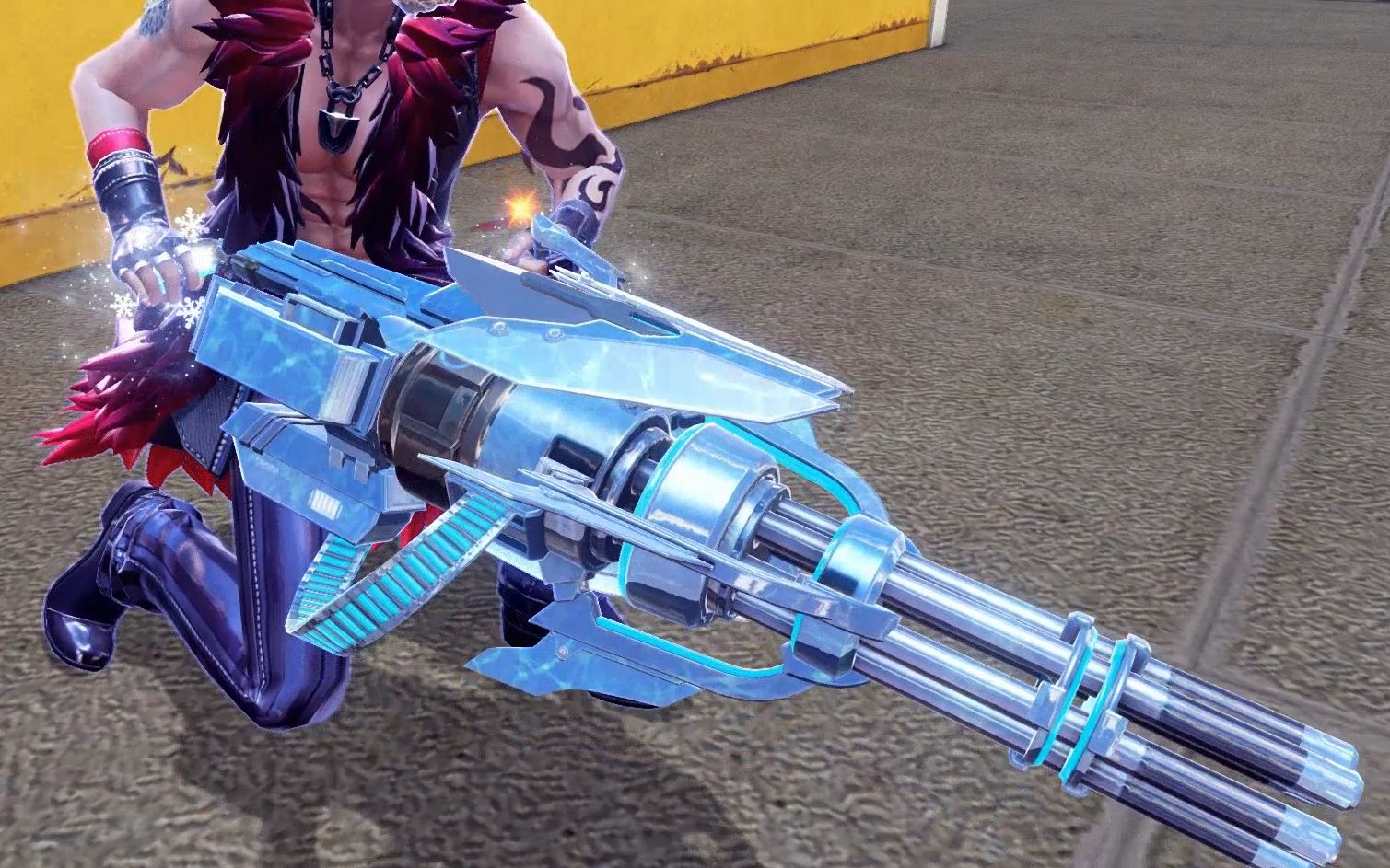 绷带解说枪神纪水晶机枪实战演示