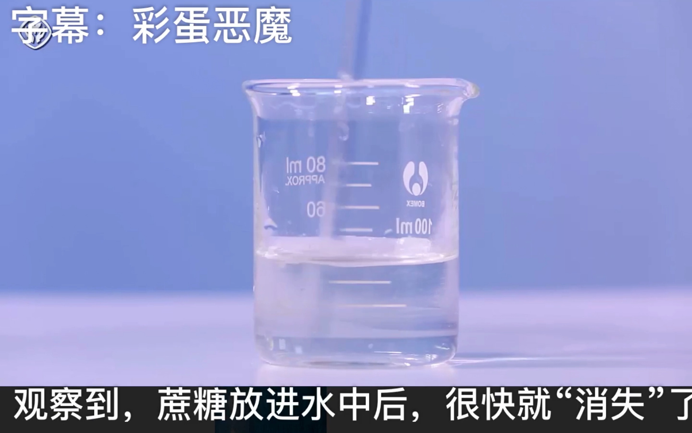 化学实验人教版九年级下册实验91蔗糖的溶解