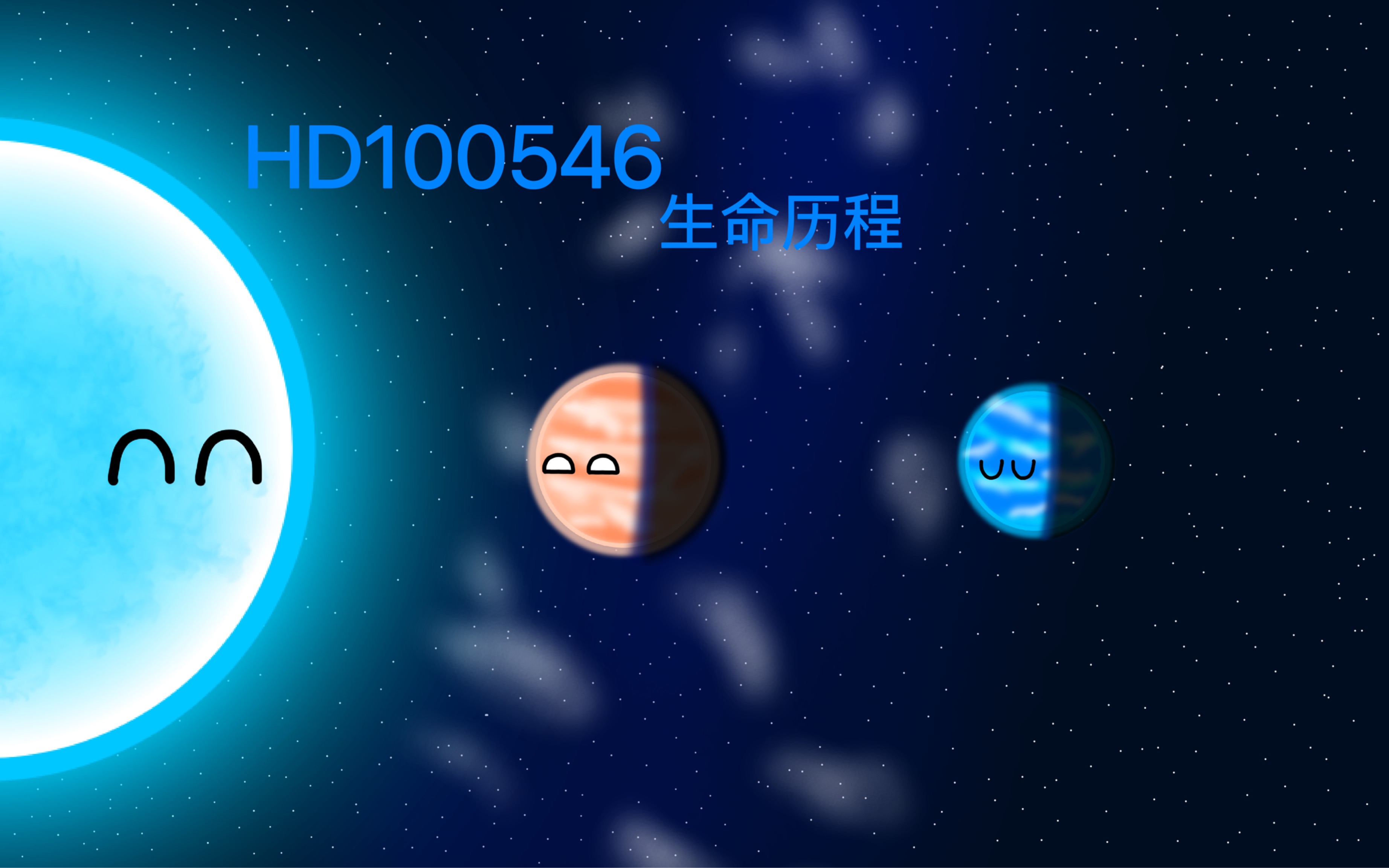 [图]HD100546的生命历程