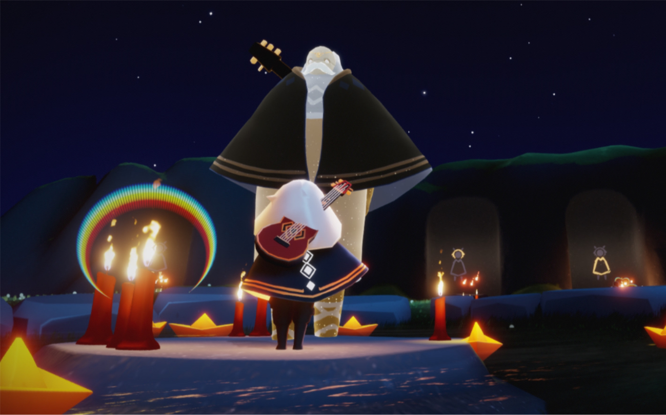 11.19国服双平台复刻黑金斗篷吉他先祖