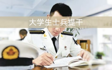 大学生士兵提干要求有哪些哔哩哔哩bilibili