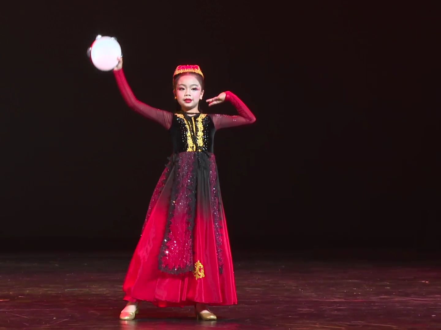 第八届"小兰花奖"全国小小舞蹈家独舞展演完整版剧目《铃鼓姑娘》