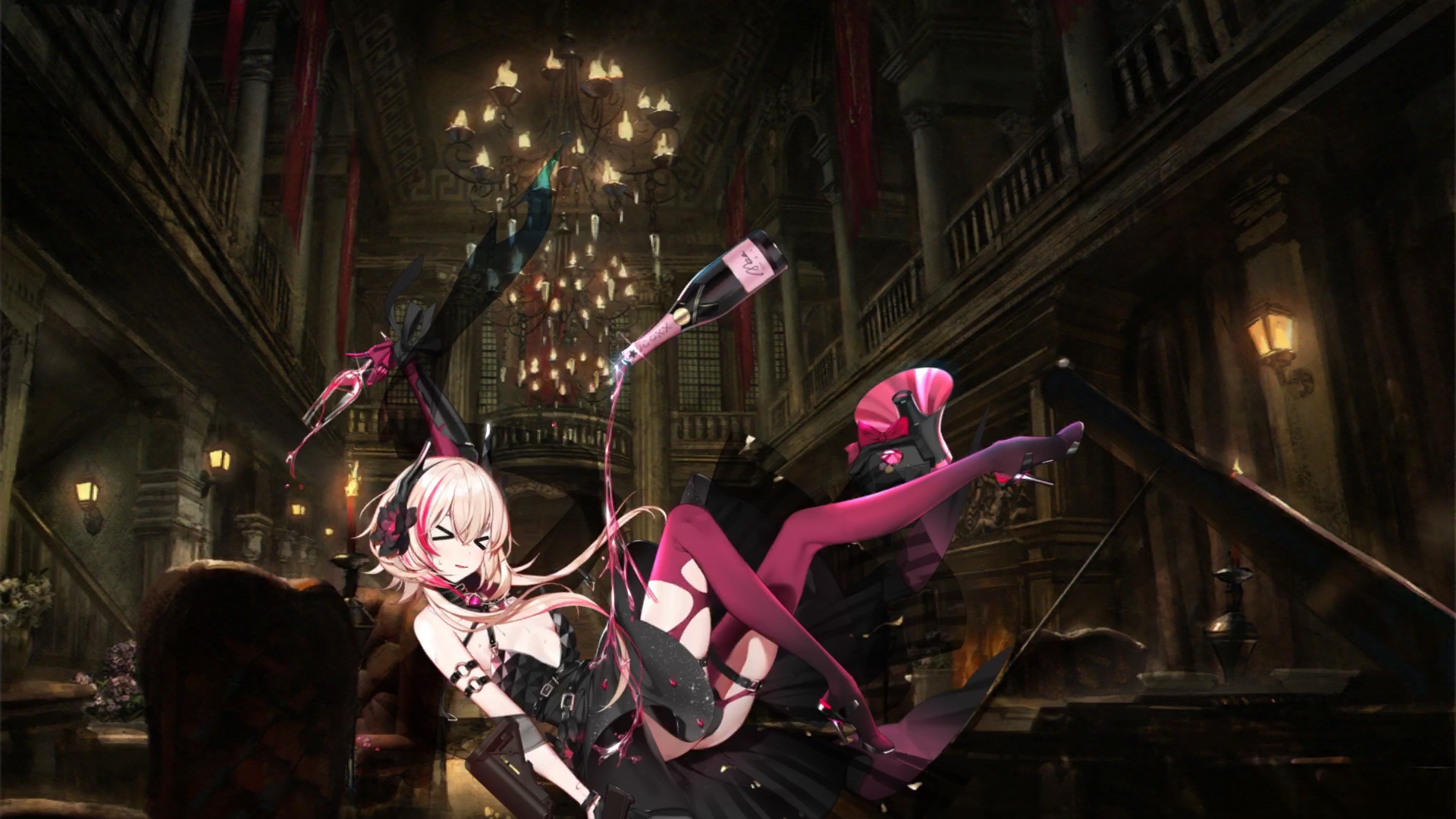 少女前线 4周年礼包皮肤ar小队礼服动态(缓慢更新)