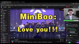 Download Video: 【TH】MiniBoo看Wo0t说想他：love you！！！