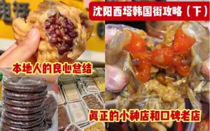 Download Video: 避雷游客店｜沈阳本地人盘点“西塔韩国美食街”那些“老字号小吃”｜沈阳旅游攻略