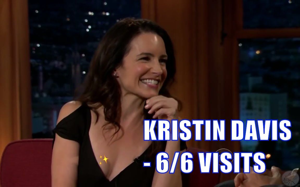 【JLF】 Kristin Davis  Is More Than You Think  6/6 Visits哔哩哔哩bilibili