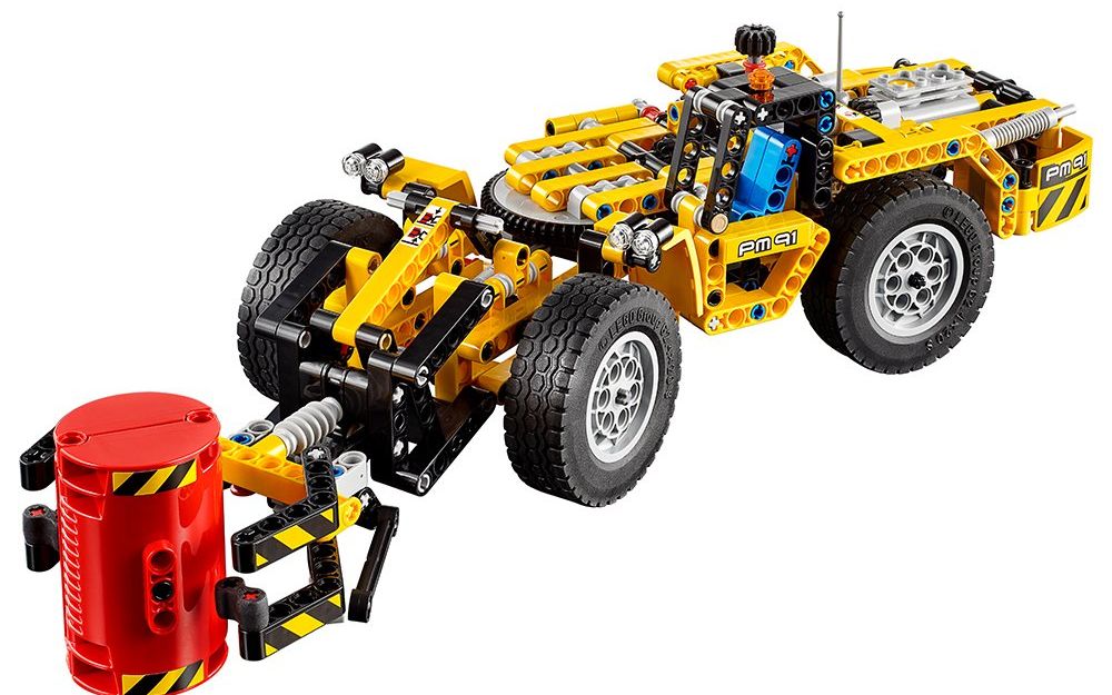 乐高lego 42049 科技机械组 采矿工程车 2016速拼评测_哔哩哔哩_bili