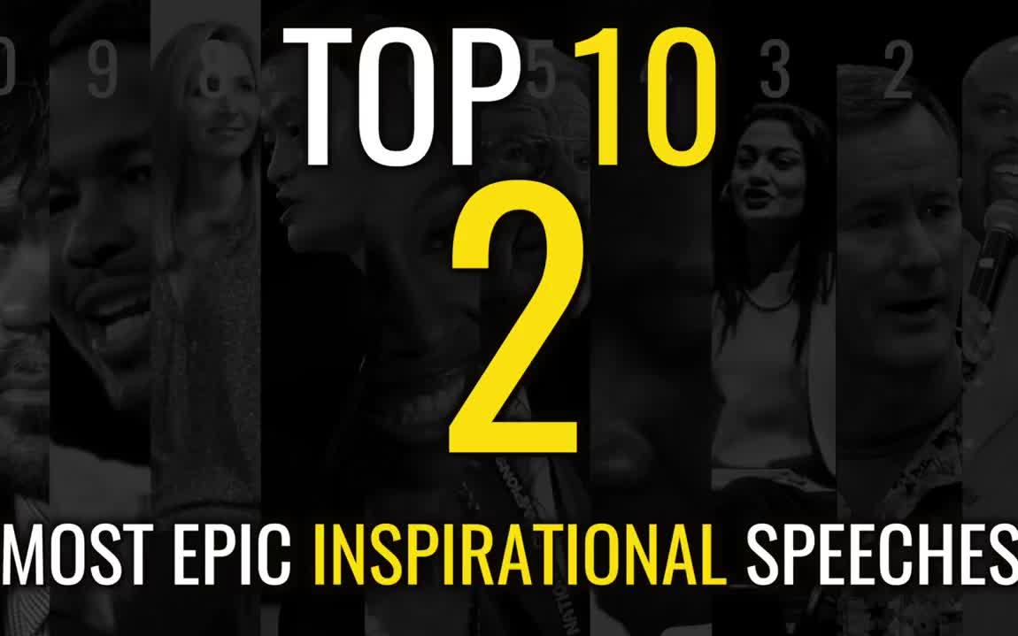 [图]十大最振奋人心的励志演讲Goalcast's Top 10 Most Epic Inspirational Speeches _ Vol.2 [英]