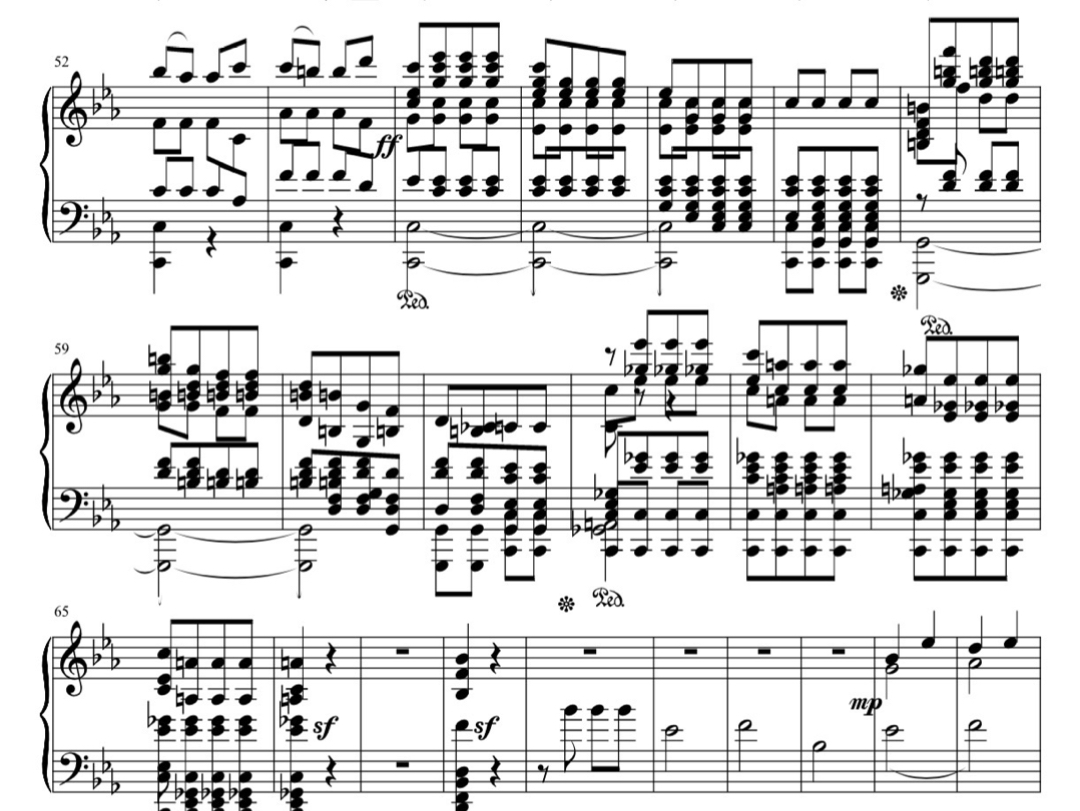 贝多芬《命运交响曲》(金赛蒙钢琴改编) ＂Beethoven Symphony No.5＂第一乐章哔哩哔哩bilibili