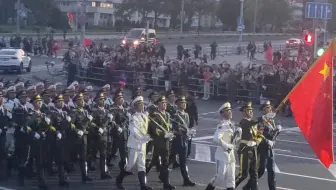 “最新”2025白俄罗斯胜利日阅兵观众席第一视角