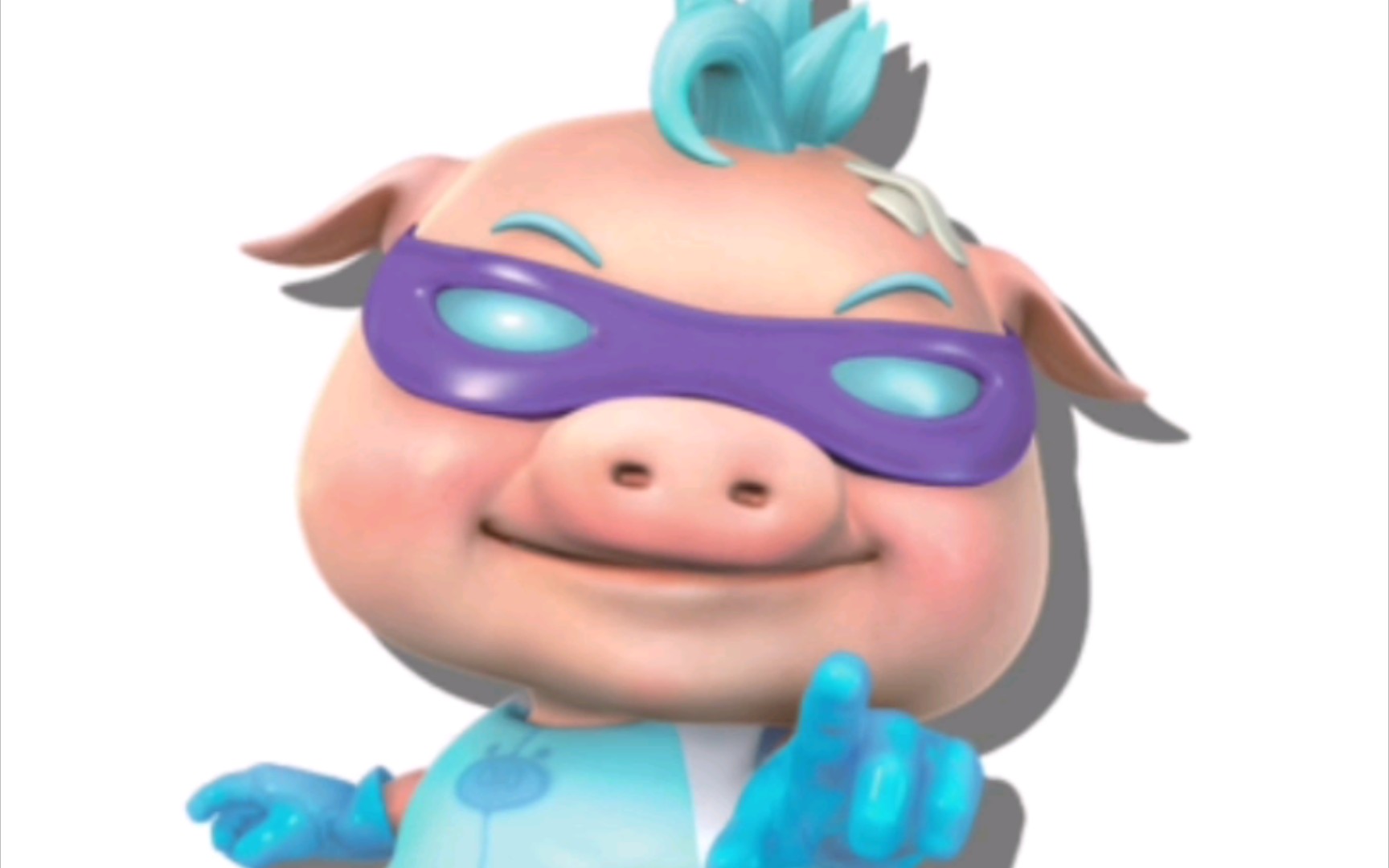 ai画十次猪猪侠 波比