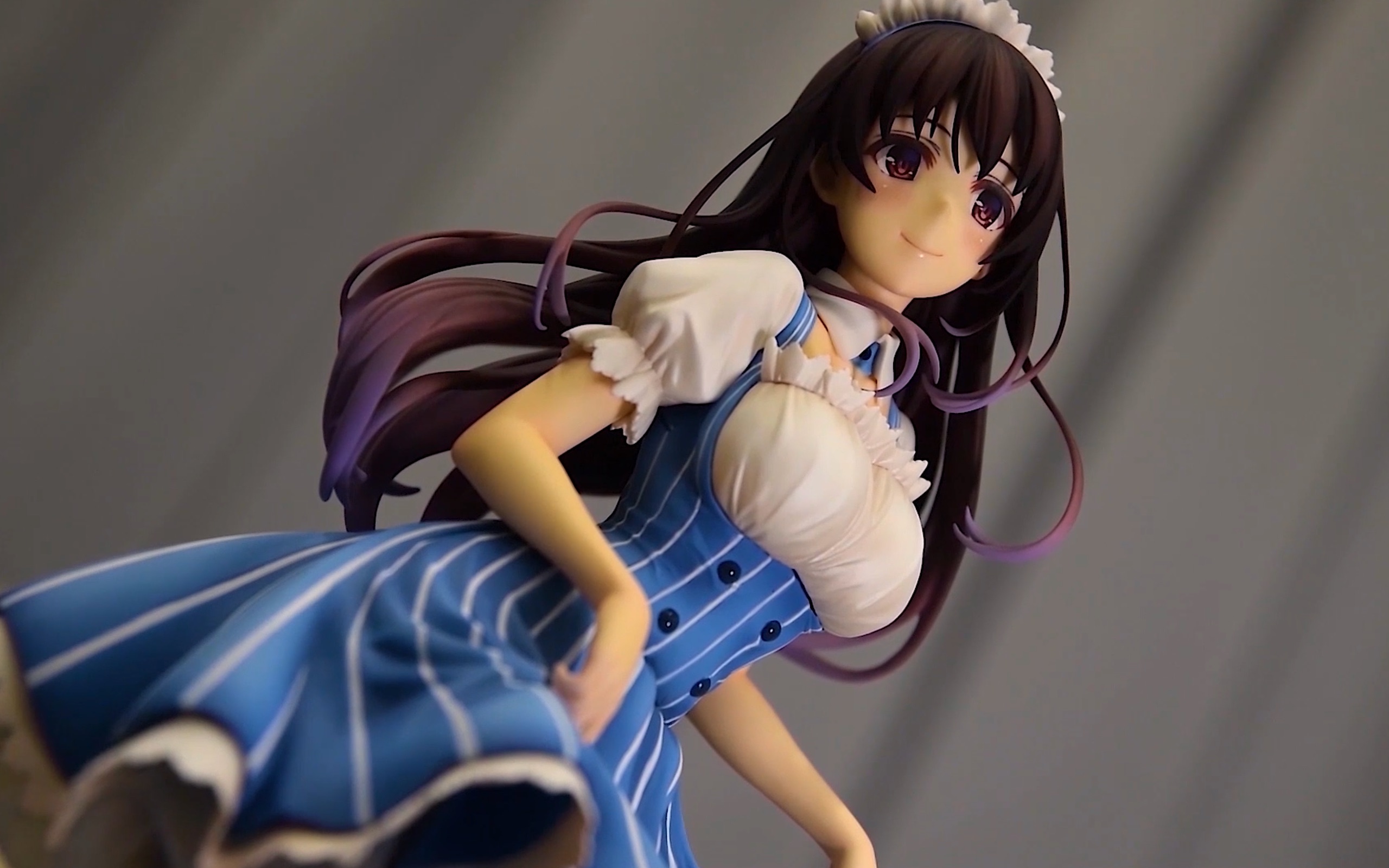 霞之丘诗羽身着女仆装甜蜜降临aniplex手办制作人带你抢先看