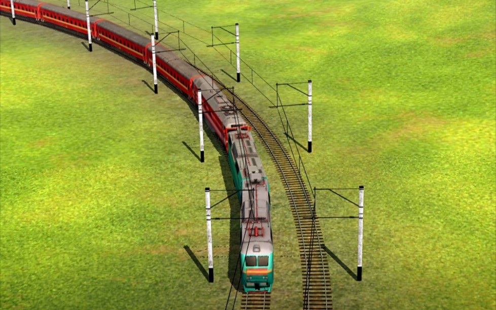 【后街鸟叔】《电动火车模拟器》东环铁路的大站特快——z24次(东环