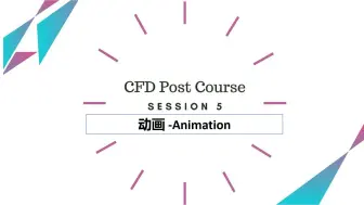 Download Video: CFD-POST 教程 5- 动画 Animation