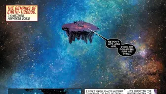 新复仇者联盟漫画 多元宇宙 1120006宇宙遗迹 破碎行星大陆碎片 New Avengers (2013)  #32