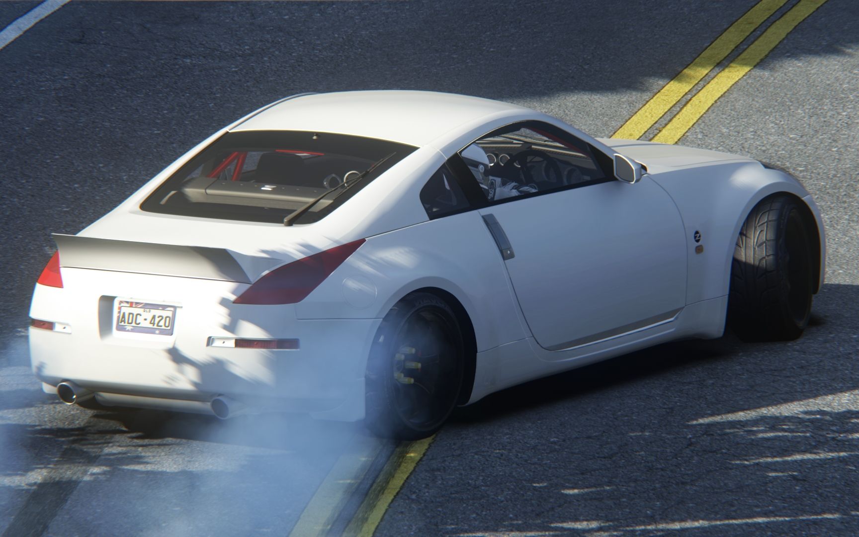 美国大峡谷350z单人漂移_哔哩哔哩 (゜-゜)つロ 干杯~-bilibili