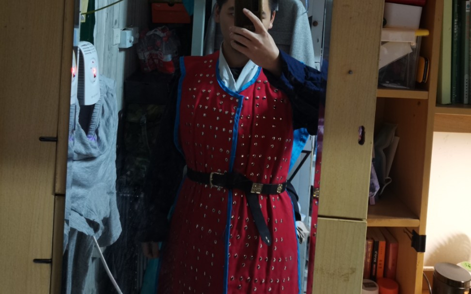 即将完工的布面甲