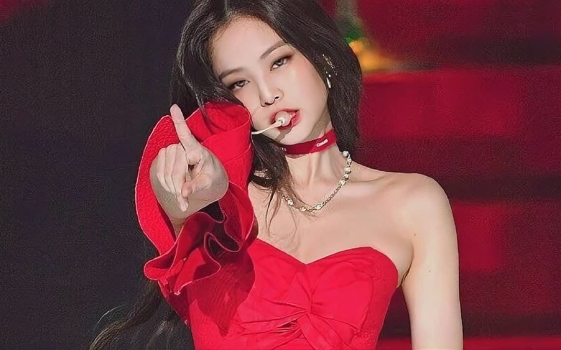 jennie粉色头发图片