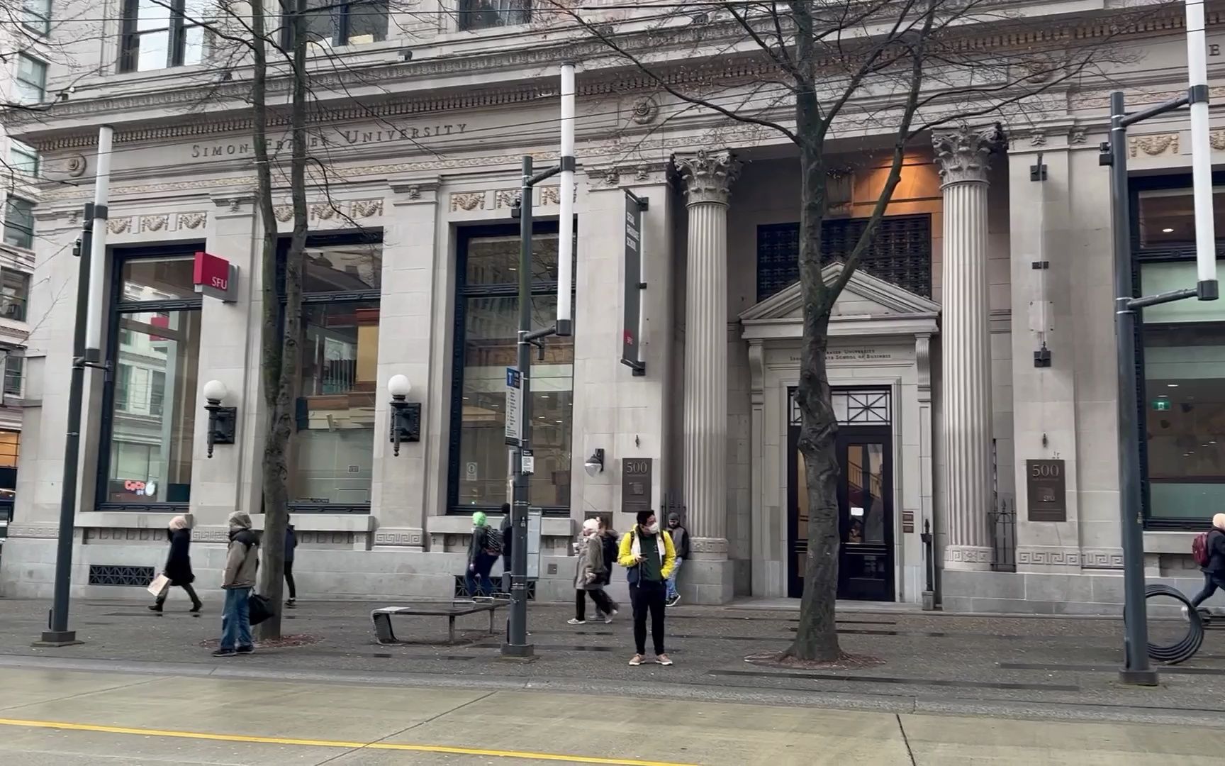 加拿大温哥华市区街景 , #扫街时刻 #城市记忆