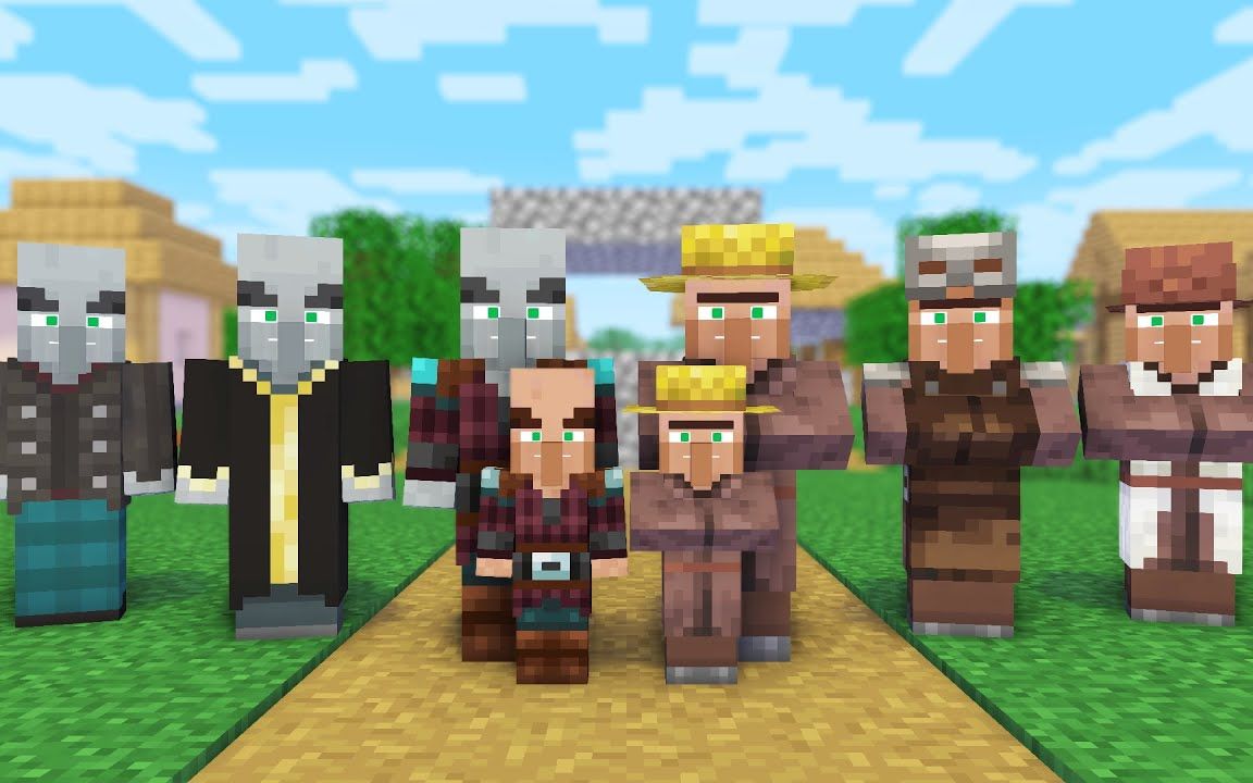 mc动画村民与掠夺者生活冒险 - 资源合集 - 小不点搜索