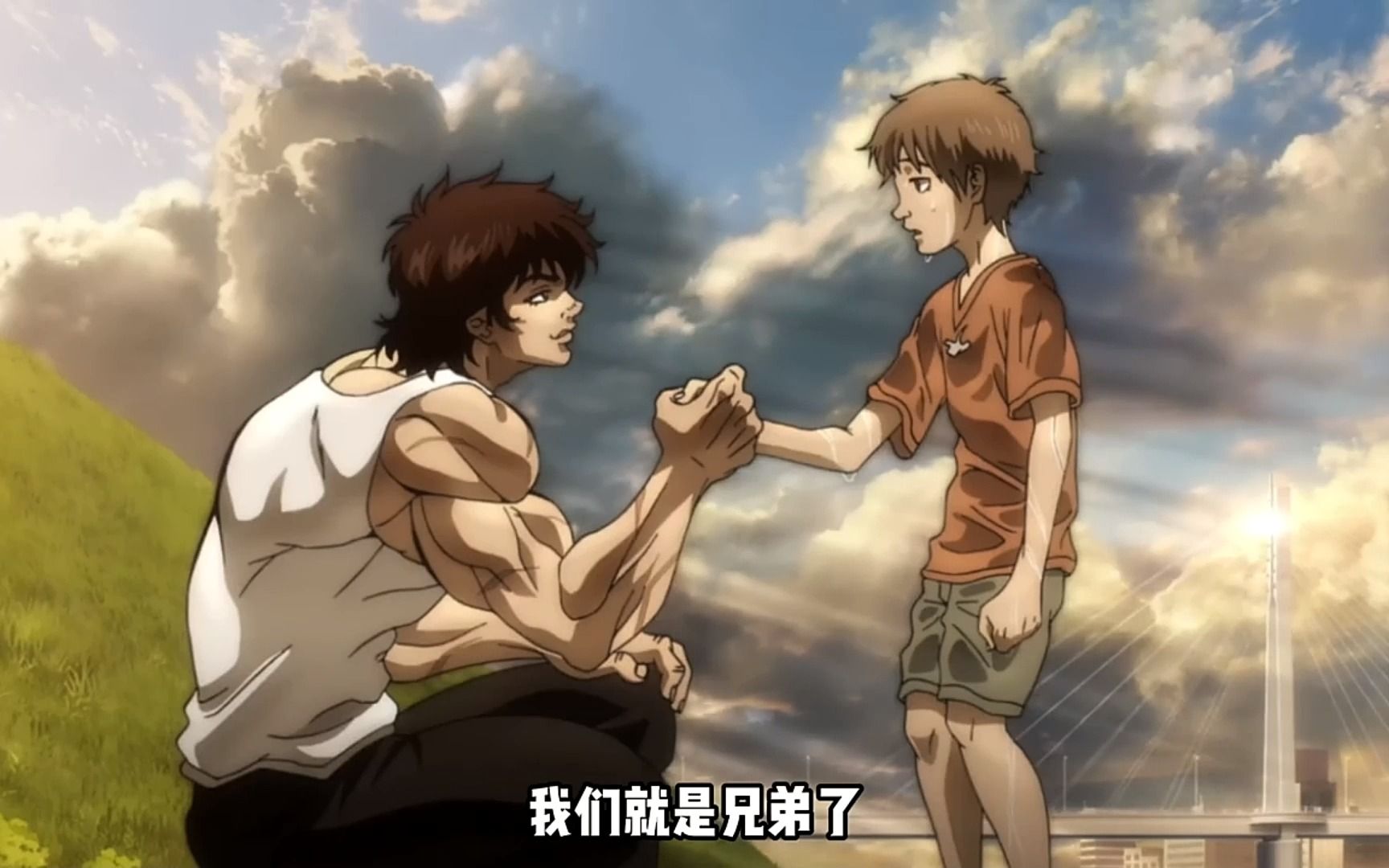 范马刃牙:为了武术的尊严,烈海王主动献身