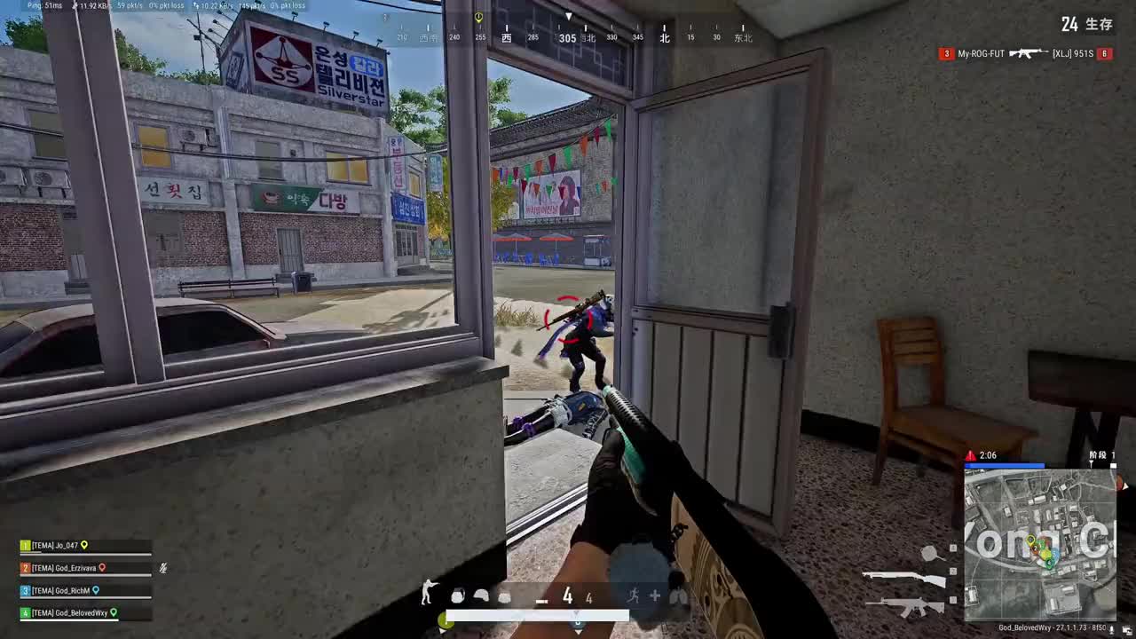 浮浮沉沉,恍如隔世#绝地求生 #pubg #击杀集锦 #一穿四 #击杀秀